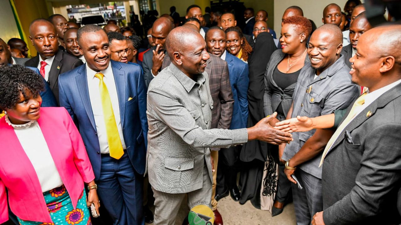Party Leader, President William Ruto, visits UDA headquarters, champions preps for grassroot elections.