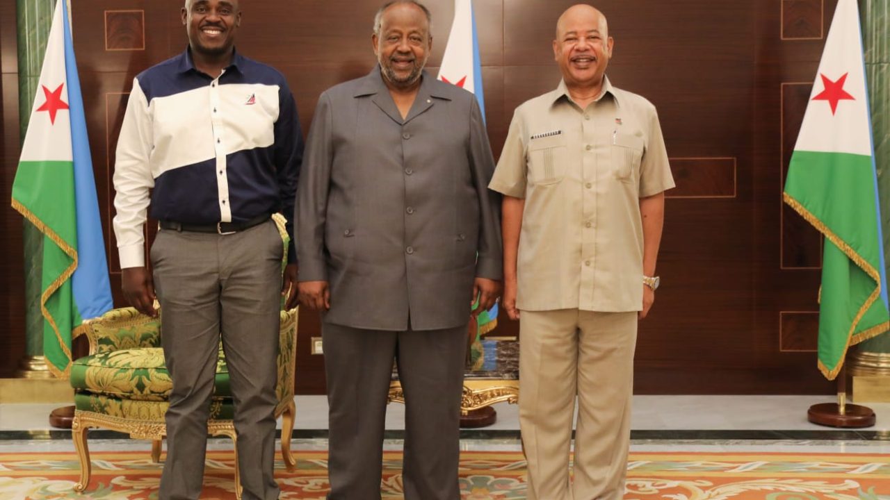 DJIBOUTI PRESIDENT HOSTS THE UDA SECRETARY GENERAL