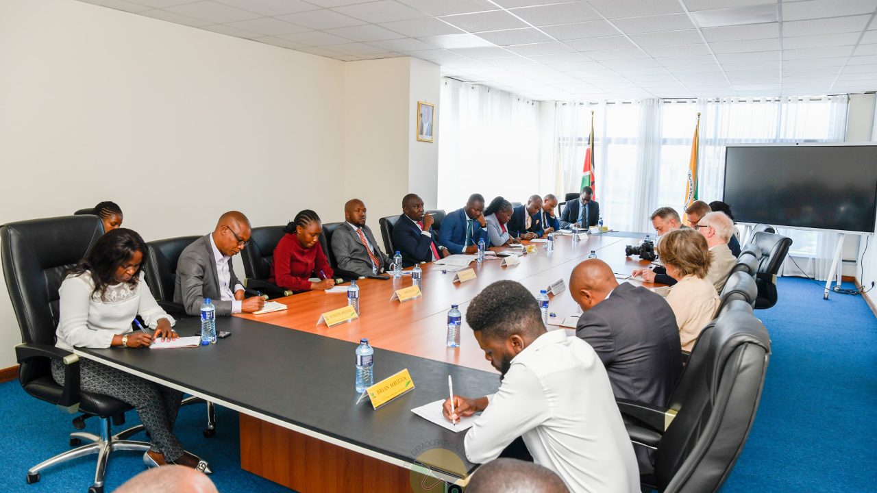 Danish Political Parties Delegation Visit the UDA Party.