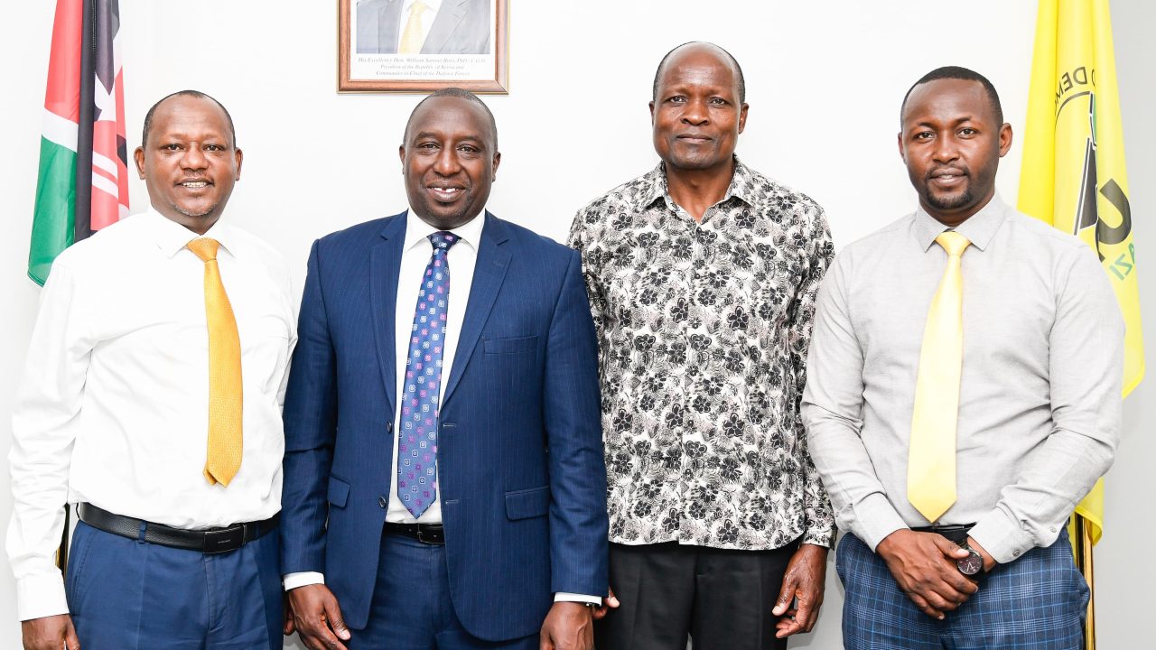 Executive Director Mr.Nicodemus Bore hosted former Migori Governor and current UDA Party Nyanza Regional Manager Hon.Okoth Obado who paid him a courtesy call at the Party headquarters.