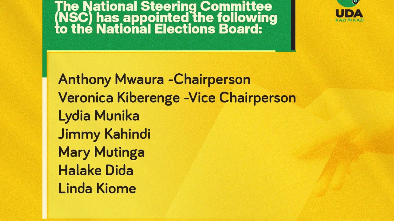 UDA PARTY GRASSROOTS ELECTION 2024