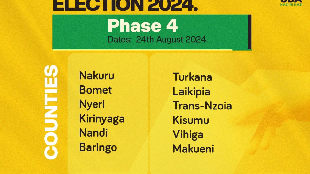 UDA PARTY GRASSROOTS ELECTION 2024