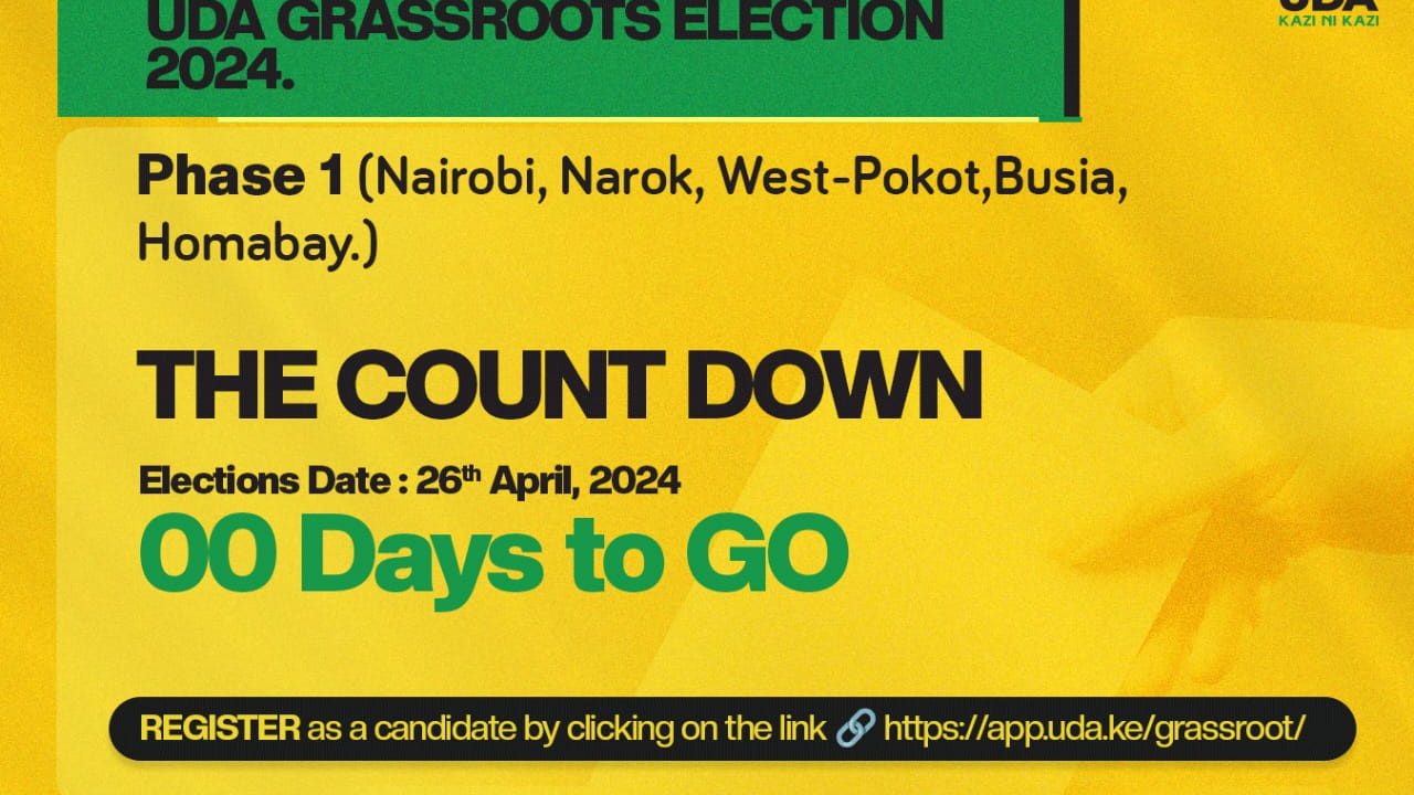 UDA PARTY GRASSROOTS ELECTION.