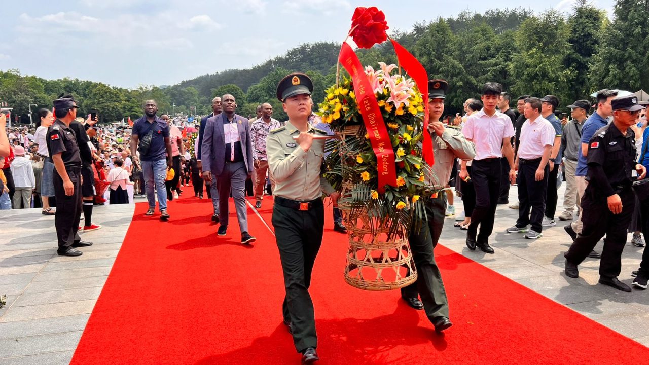 The UDA Party Pays tribute to the founder of the People’s Republic of China (PRC) -Mao Zedong.