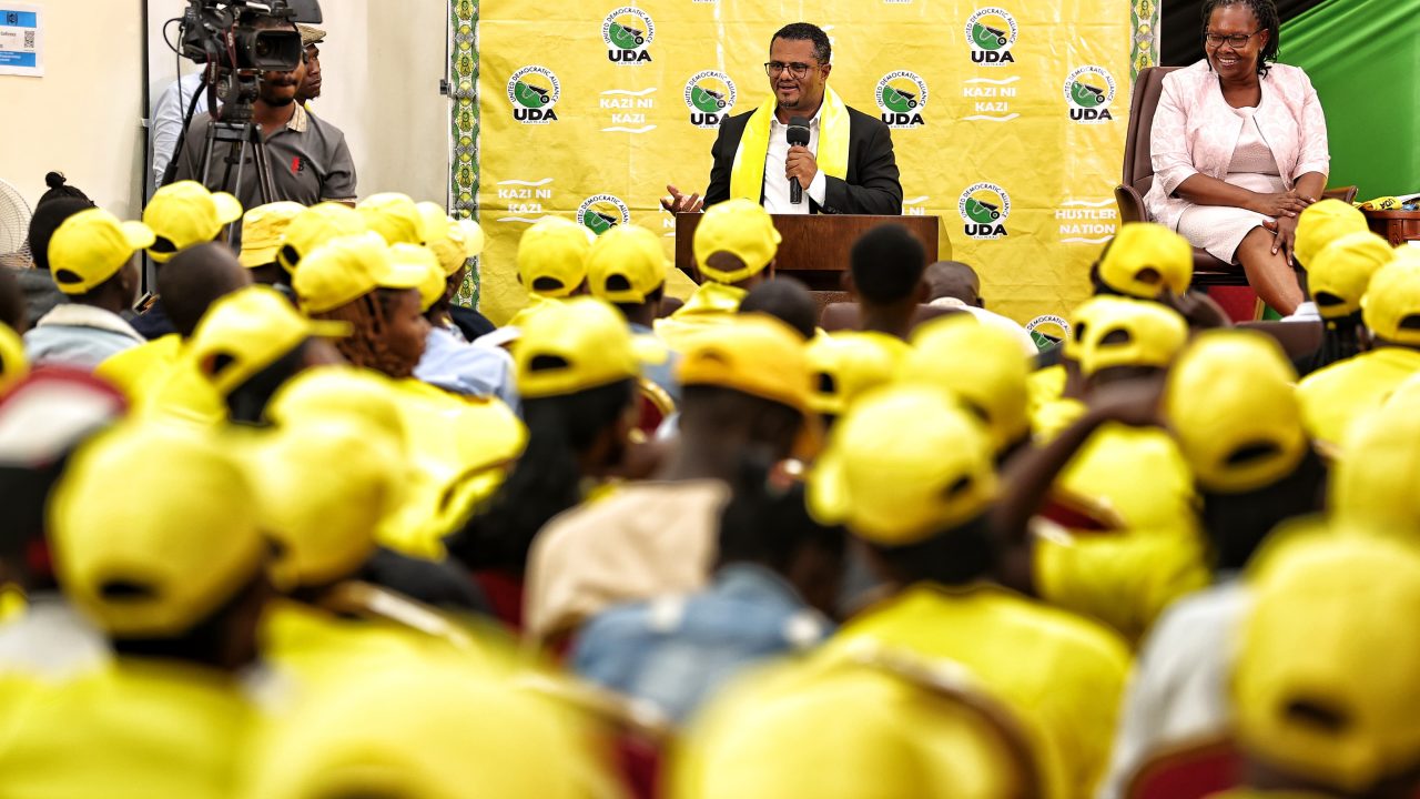 Go for elective, party posts-UDA SG Hassan Omar calls for youth to be proactive in governance and leadership matters dominated the UDA Eastern Region Comrade Chapter held in Machakos on Saturday