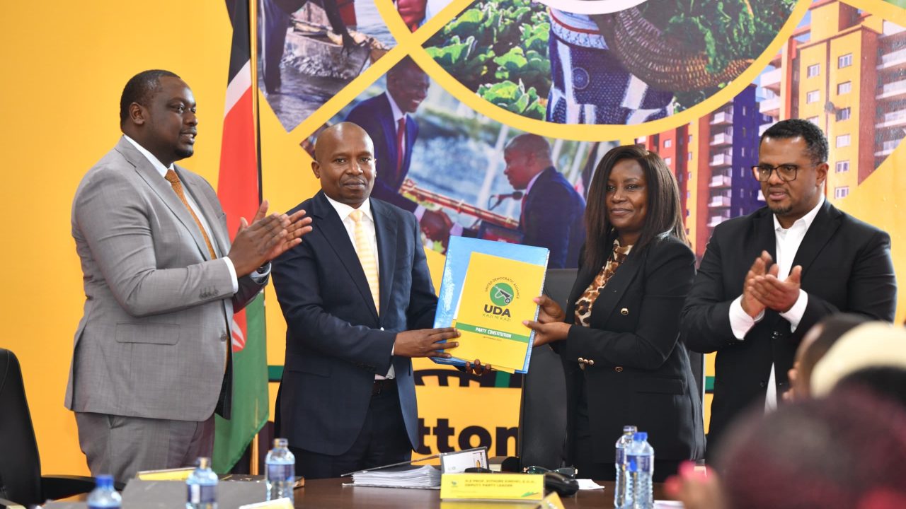 Prof Kindiki replaces Gachagua as UDA Deputy Party Leader