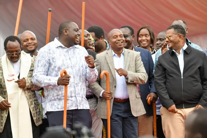 Our development plan is still on course, DP Kindiki says in Kisii County.