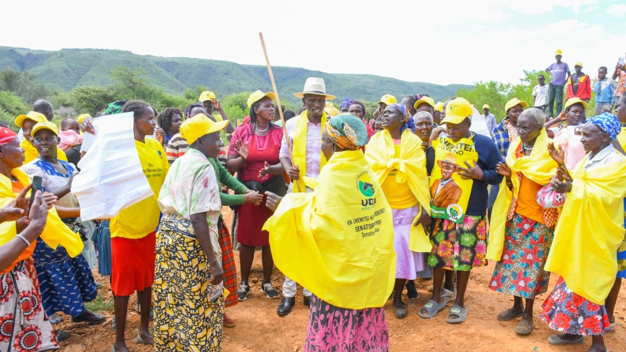 UDA Candidate Chemitei intensifies campaigns for Baringo County Senate seat