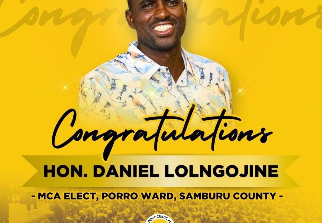Congratulations  Hon.Daniel Lolngojine