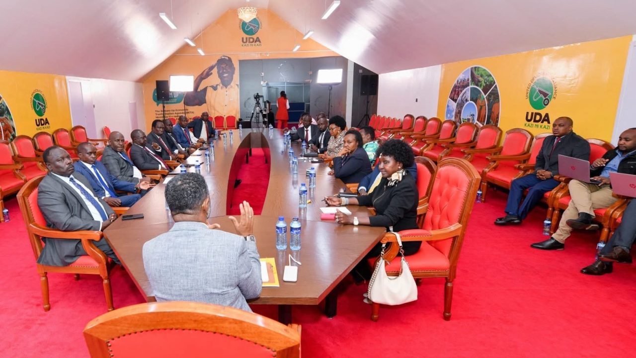 UDA Secretary General meets Rift Valley Members of Parliament