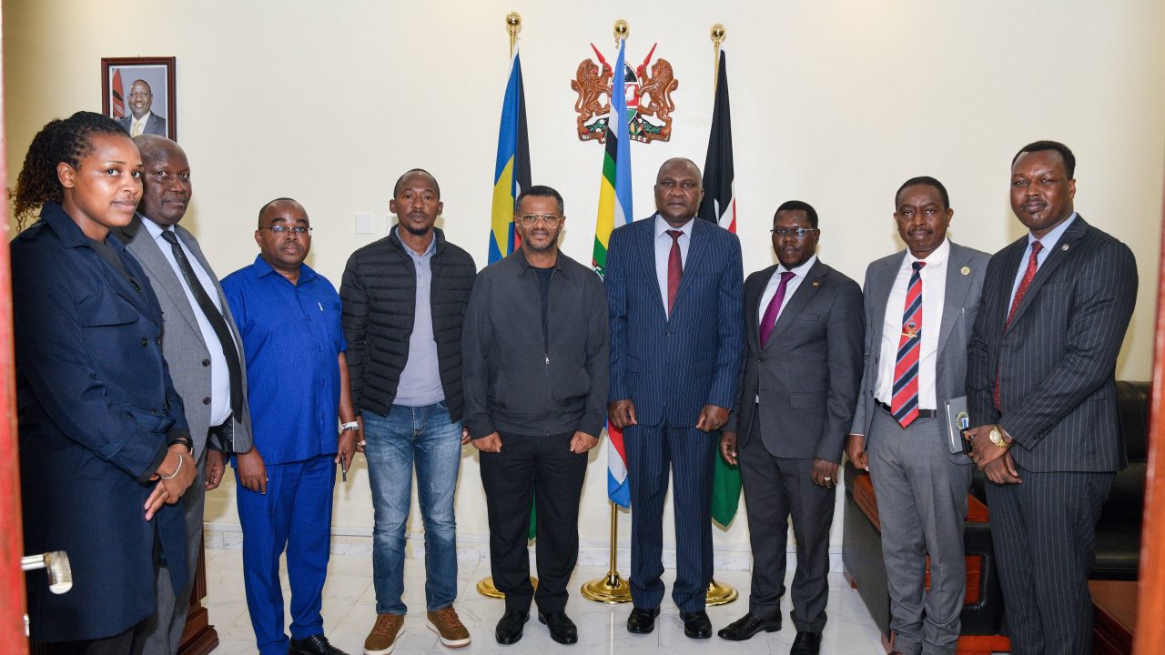 UDA Secretary General, Sen. Hassan Omar Hassan paid a courtesy call to the Embassy of the Republic of Kenya in Juba, South Sudan